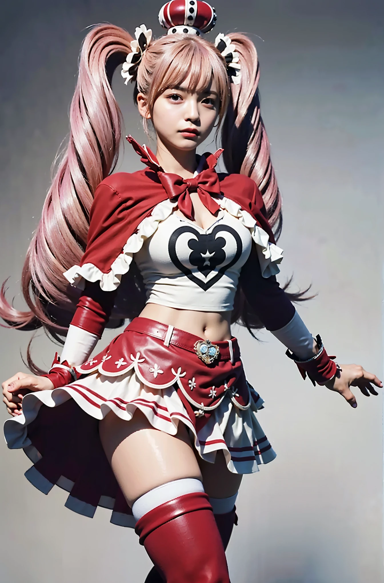 (Completely live action:1.37), (Amazingly realistic textures:1.37), (masterpiece, best quality:1.2), (8k uhd, 16k, 32k, ultra high res), amazingly realistic skin, amazingly realistic photo, superrealism, (photorealistic:1.37), (RAW photo), ultimately realistic, (ultimately realistic all details), (ultimately realistic all textures), super realistic lighting, super realistic shadow, (japanese girl:1.5), ((young face)), smiling, happy, super realistic face, ultimately realistic skin, ultimately realistic eyes, (amazing droopy eye makeup:1.35), ultimately realistic background, ultimately realistic detail up, kkw-ph1, ((amazing droopy eyes, amazingly intricate details, Anatomically perfect hands,))