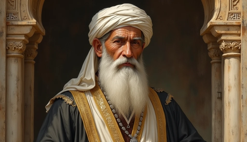 A portrait of Hasan al-Utrush. was an Alid missionary of the Zaydi Shia sect who re-established Zaydi rule over the province of Tabaristan in northern Iran in 914, after fourteen years of Samanid rule. He ruled Tabaristan until his death under the regnal name of al-Nāṣir liʾl-Ḥaqq ("Defender of the True Faith"), and became known as al-Nāṣir al-Kabīr ("al-Nasir the Elder")