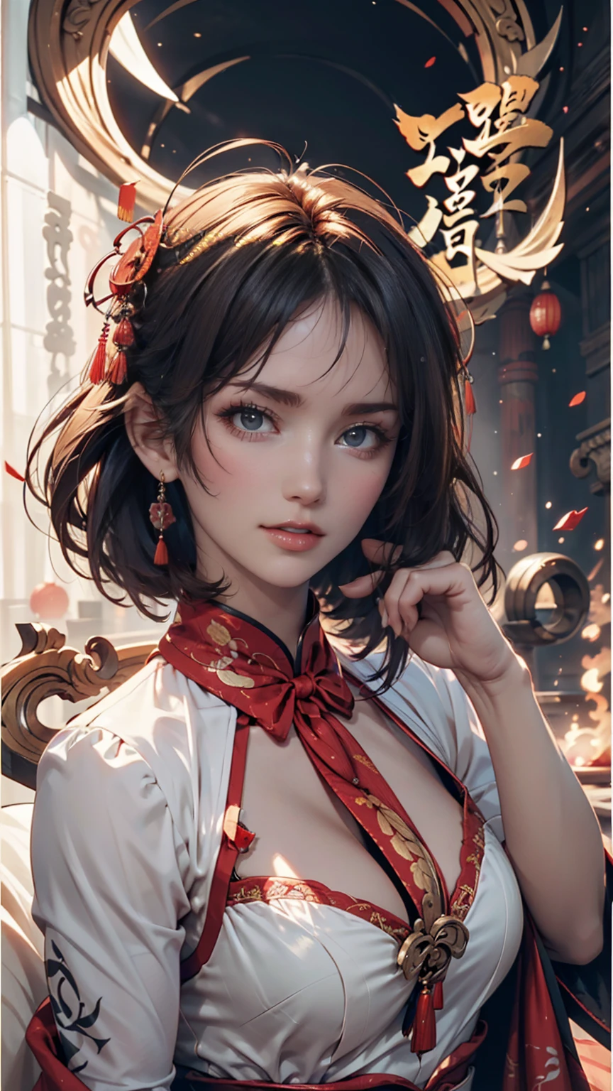 illustration by artgerm, (attractive woman, she is around thirty ), (ultra detailed, singular beauty face:1.1, sexy), perfect body,(curly bob, dark mocha latte), hyper-feminine curves,(floral, cheongsam, shiny fabrics ), body hugging, cute and playful,vibrant,emotive expressions,apply make up, (best quality,4k,8k,highres,masterpiece:1.2),ultra-detailed,(realistic,photorealistic,photo-realistic:1.4),HDR,UHD,studio lighting,physically-based rendering,extreme detail description,professional,vivid colors,portraits,colorful lighting
