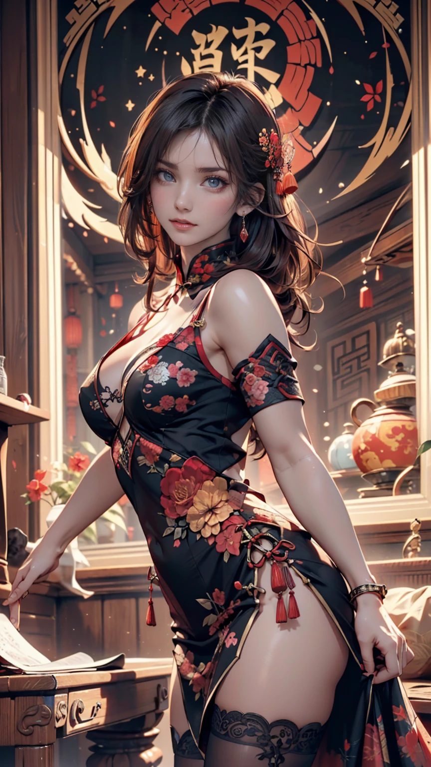 REALISTIC VISION 1.4, BETTER VAE,sharp focus, ultra detail, 32k,realistic photo, intricate details, kitsune, intricate details ,woman, nine tails,intricate details,intricate details,big , Voluptuous body, intricate details, Miko,clothes long white dress with red details intricate details,tattoos intricate details,full body, orange eyes, backwards, looking back