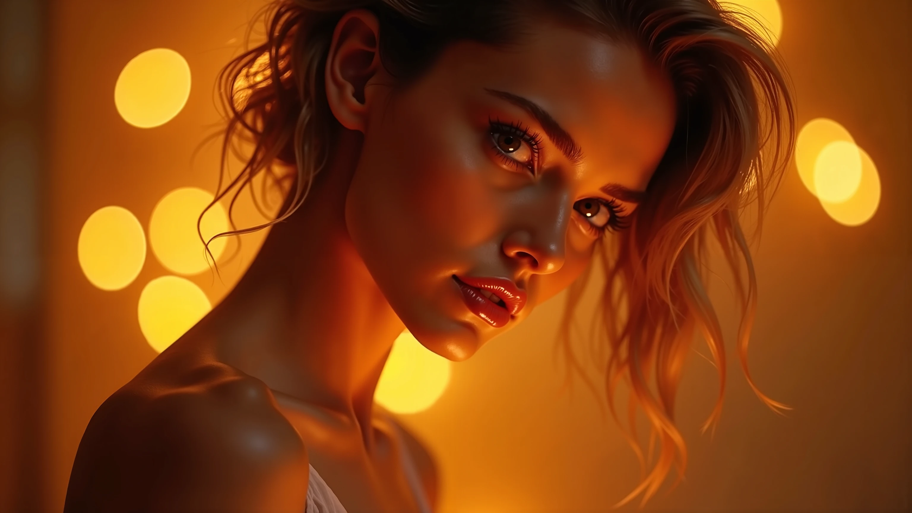 (high quality, ultra detailed, detailed), (HdR,HD,studio lighting), (beautiful detailed eyes, beautiful detailed lips, long eyelashes), (beautiful face, professional), by rubio, pose sexy, glamorous look, (feroz, safe, seductive) Expression, perfect thesis, Physical aptitude, elegant, men&#39;s magazine template, (nude full body photo, artistic photography), (vibrant colors, warm tones), (diffused light, backlighting)