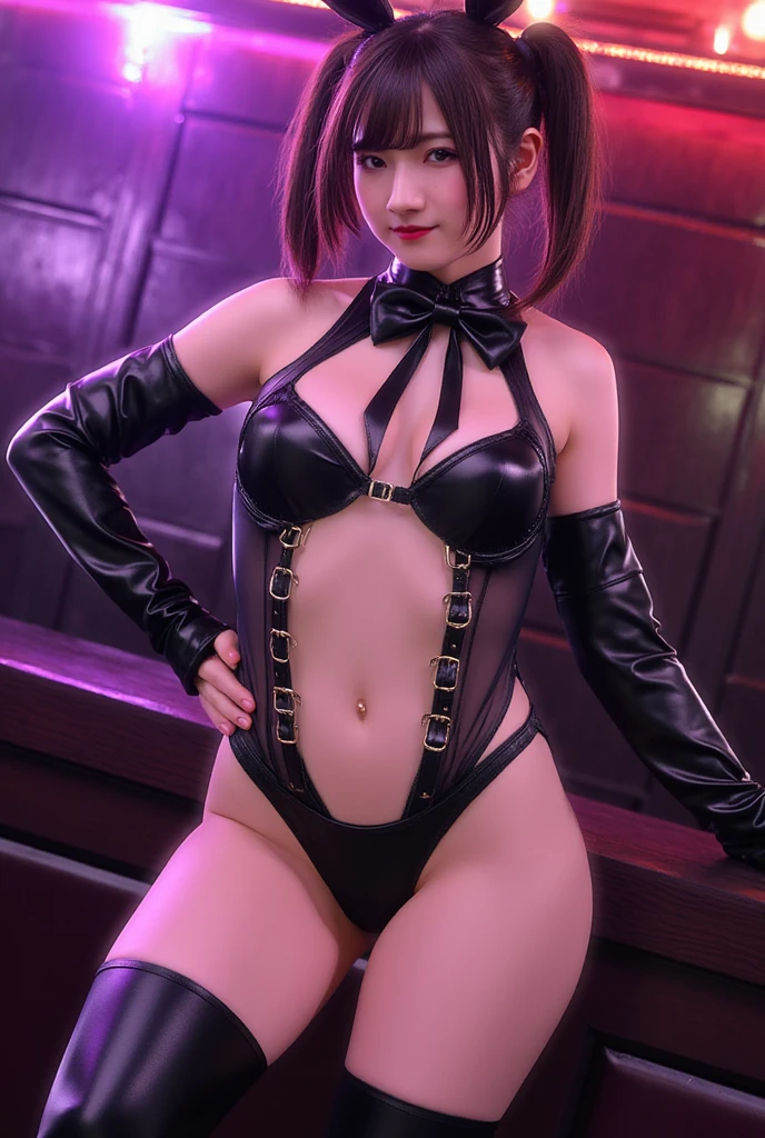 Sexy Batgirl from DC Comics, Masterpiece, Best Quality, abstract, Psychedelic, Neon, (honeycomb pattern), (creative:1.3), Sy3, SMM, fantasy00d, ((half body shot))