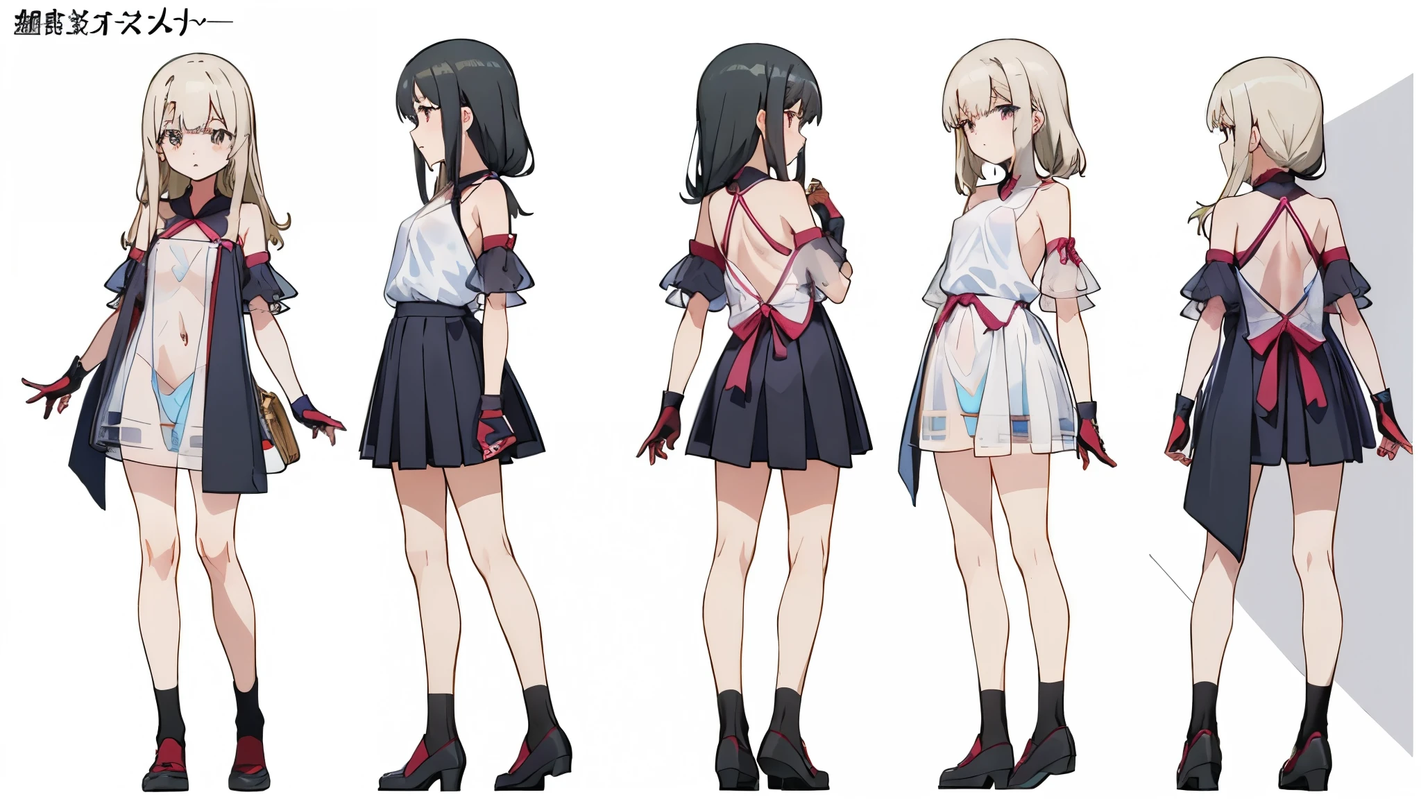 Realistic, ( girl, 4K,  masterpiece:1.5,  Masterpiece:1.5,  top quality:1.5,  Hi-Res:1.5, Perfect Head:1.5,  SUPER DETAILED ILLUSTRATION :1.5,  super detailed eyes:1.5,  character concept art:1.5,  Official Art,  HYPER DETAIL,  Full of Details ,  high definition and exquisite fan art,  clear line, Very clear shading , Clear color ,  Calm Colors , Deep color, watercolor, Popular Characters , BEST CHARACTERS , Supreme character , Popular character design ,  best character design ,  supreme character design,  popular character design , Popular Characters ヘアカラー, Popular Characters ヘアデザイン), 7歳の girl, 8歳の girl, 9歳の girl, 10歳の girl, 11歳の girl, の girl, 13歳の girl, 14歳irl, 15歳の girl, 16歳の g, ((((Whole body,  full body, whole body, Age-appropriate head and body ,  character design sheet,  multi view,  three-sided view,  front view, side,  side view , behind, Behind the View, Full body shot turnaround )))), facade, (((Popular Characters デザインシート, BEST CHARACTERS デザインシート,  the same character putting his arm on his hip, Same role,  scene of environmental change ))), ((売れる character design sheet, 稼げる character design sheet)), Mr.々Composition, Mr.々Angle, (((Comparison of clothed and full body nudity , Comparison between full body nudity and clothing ))), ((Clothes are see-through, revealing her naked body,  Clothes are see-through, revealing her naked body,  Clothes material is see-through, revealing her naked body,  Clothes material is see-through, revealing her naked body,  Thin pigmented nipples are visible, 透けて girlの年齢相応の色素の薄い乳首が見えている, 着衣が透けて girlの年齢相応のRealisticな色素の非常に薄い乳首が見えている,  girlの年齢相応の股間が透けている, 透けている girlの年齢相応の股間, 透けて girlの年齢相応の股間が見えている, 着衣が透けて一本線の割れ目の girlの年齢相応の股間が見えている, Uterine pimples stand out on the skin at the location of the uterus in the lower abdomen)), ((( slightly warped in a full-body standing position , Armpits are visible in a standing position with the whole body,  where the upper body is slightly bent in a full-body standing position and the armpits are visible )))　(Natural Gestures 　自然 Poses 　Cute gestures　 cute pose )　Mr.々 Poses 　Cool pose　 aggressive pose　 action pose　 sexy pose　A picture perfect pose　Best pose　Popular Poses 　( hip line 　スポーティな hip line 　引き締まった hip line 　behindからのスポーティな hip line 　behindからの引き締まった hip line 　behindからの全身を斜め下から見上げた hip line 　behindからの全身を斜め下から見上げたスポーティな hip line 　back line 　最高のback line 　Waist line　最高のWaist line　pelvic line　最高のpelvic line　美しいpelvic line　 Curved Beauty　 Curved Beauty girl　 beautiful groin)　(smile　愛らしいsmile　最高のsmile　屈託のないsmile　 fearless smile 　A devilish smile)　Baby face　 cute expression　A rich expression　 realistic expression　 has an adorable expression　 ish expression　 soft expression　Highly likable 　Angel Neighborhood　Devilish　女god　Orthodox Idol　千年に1人の美 girl　virgin　virgingod　(growth period　Secondary phase 　 puberty)　ignorance　clear　 pure 　Obedient　Naive　 sexual goodness theory 　Closeness　 innocent　Emotional　Passionate　( armpits are healthy　 armpits are healthyな身体　 armpits are healthy Poses )　open　aggressive　Immoral　Functional　 attractive　Bold　Emotional　 provocative　Fan　Shameless　fine　Cheerful　Active　active　 dynamism 　 superior　 playful gesture　Friendly Gestures 　playful 　I miss you　 enjoy　 happy　 are excited　 Happy 　 is inviting to have sex　The well-liked 　Loved　(sporty body　 Toned Body　 abs)　elegant　Stylish fashion　 fantasy　 fantasyの制服　 showing the body　 navel on my hips　vtuber　人気vtuber　セクシーvtuber　 cosplayer　人気 cosplayer　セクシー cosplayer　( gal)　 positive for home　 sensitive　 succubus　 female 　Pastoral　 bright　 cyberpunk　((( fan service　 with open arms　Upscene with only 1 photo)))　( History　noble　upper class　god聖　god職　Shrine maiden　Dance performance　god々Female genitals with a straight line in the crotch of an age-appropriate girl that is completely transparent from 　Dancing beautifully)　Harry Potter Uniform　Sunburn marks in the shape of a school swimsuit　Mr.々Accessories　Many parts　Bright decoration　魔法 girl　 Thin black tights that fit the whole body are transparent　Prisma Illya 