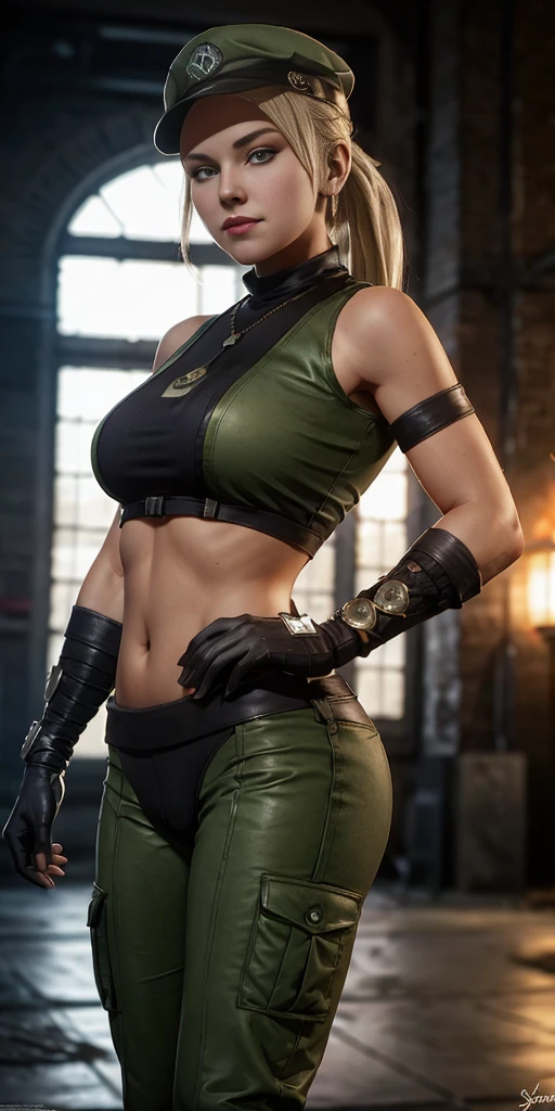 leopard 2 tank, 1girl, sexy, underwear, camouflage pattern, intense gaze, powerful presence, sleek silhouette, muscular physique, confident posture, vibrant colors, dynamic lighting, gritty background, military theme, expeditionary force, cutting-edge technology, bold composition, high-resolution details, dramatic perspective, intense atmosphere. (best quality, 4k, highres), (realistic:1.37), professional, concept art, portrait, dramatic lighting, intense colors.