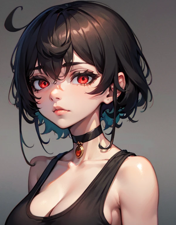 a girl showing her