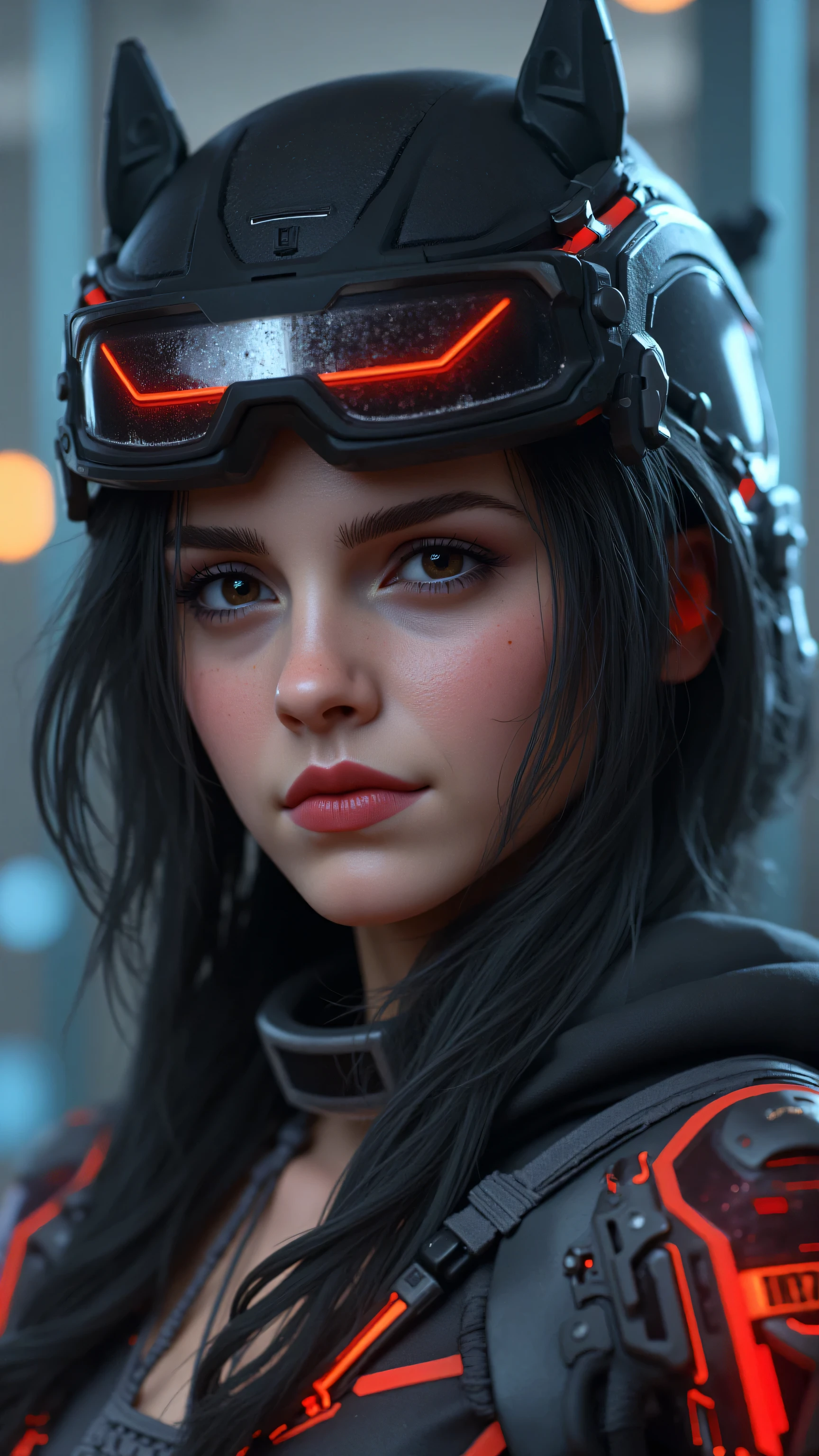 (( Premium)), ((masterpiece)), ( details :1.4), 3D, Beautiful Cyberpunk Woman Image,HDR-10( HighDynamicRange ), ray traced ,NVIDIA RTX,Hyperresolution,Unreal 5, subsurface dispersion ,Textured PBR, Postprocessing ,Anisotropy filtering, Depth of field, Maximum clarity and sharpness , Multilayer Texture ,Albedo and Specular maps,Surface shading, the Extremely Detailed CG Unity 8k Wallpapers {x} Precise simulation of light-material interactions, perfect proportions , octane representation ,Bitonal lighting ,grand opening,Low ISO,white balance, rule of thirds ,8K RAW,AI circuit board,Silver body、metal body