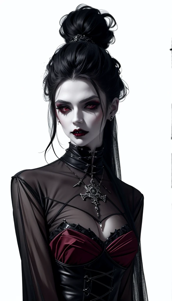 ((Masterpiece, best quality,edgQuality))
edgGD, long hair,wearing edgGD goth dress,dark hair,(( cave background,dungeon,spider webs))
<lora:edgGothDress:0.65>