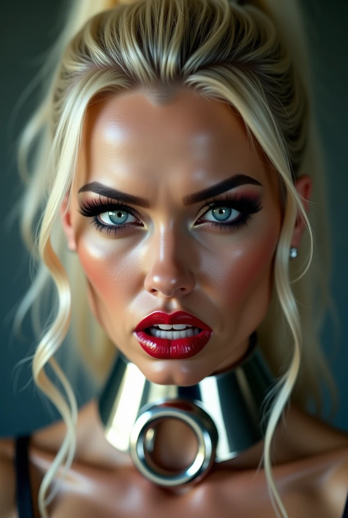 Frau, Who is bathed in mud, not blonde with blue eyes, Sling ??????? tongue, without bra, clean, ????, keine seile, ??????, ?????, nippels, wet, wet, shiny, keine Seile, nass, ?????, haare nass, no mud, ????, ??????, whole body, feet

