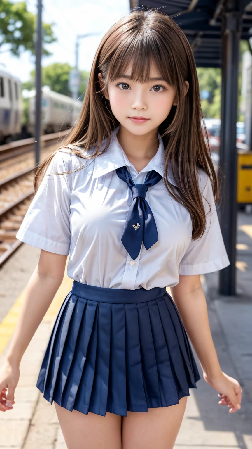 ((1 person)), ((Furious look))、((She is very angry))、(((Skirt Lift)))、((panties))、classroom、masterpiece, Highest quality, 8k, Young and beautiful, Baby Face、The clothes are big 、Morphologically correct、 (Round face),  Cute Face, Thighs, classroom、Compensate, 10 generations, Detailed face, Background Blur、((((((high school girl))))))、(((uniform)))、((濡れたuniform)), ((タイトなuniform)), Close-fitting clothes, Written boundary depth, Tight waist、 ((Big Breasts))、(((ハイレグuniform:1.2)))、Underarm, (Please raise your hand),, (Black Hair)、(Low Twintails)