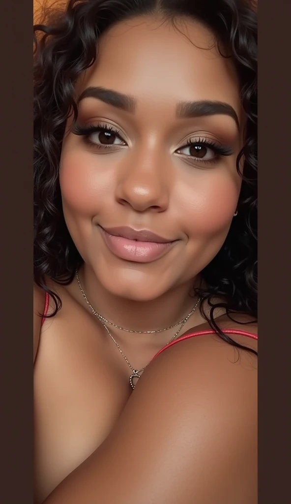 Beautiful plus size woman