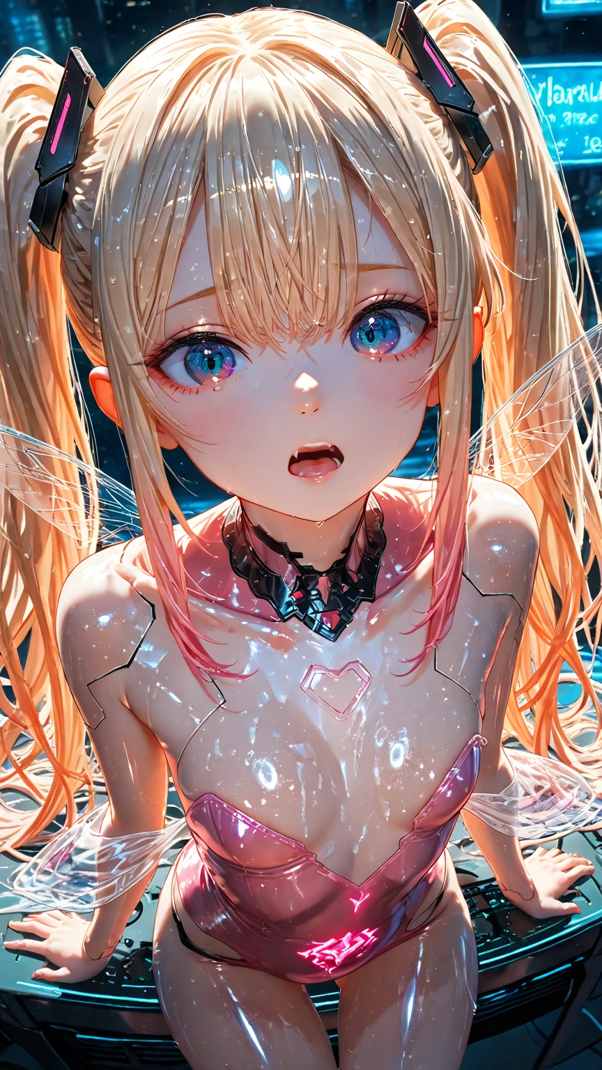 ((best quality)), ((masterpiece)), (detailed), 1 fairy girl, off-shoulder sweater, a fairy, fairy girl, winged pixie girl, girl fairy, various different types of insect wings, small breasts, NSFW,tentacle-like vines, Covered with tentacles, encoiled by tentacles, Tentacles around the body, many tentacles, captured by tentacles, bound by tentacles, trapped by tentacles, Fine details,Tentacled,Tied with tentacles, roaming tentacles, drooling,Crying,horrified expression, panic, fight for survival, helplessness, Detailed body,Full limbs,NSFW, being pulled into a flower, wild environment, jungle, terrifying floral environment, horrific nature, predatory flora, fairy catcher, fairy trapper, fairy catcher plant, tentacle-like vines, fairy trapper-plant, fairy catcher flower, tentacle-like vines, fairy trapper-flower inspired by carnivorous plants; a plant occupying the equivelant evolutionary niche as a spider would