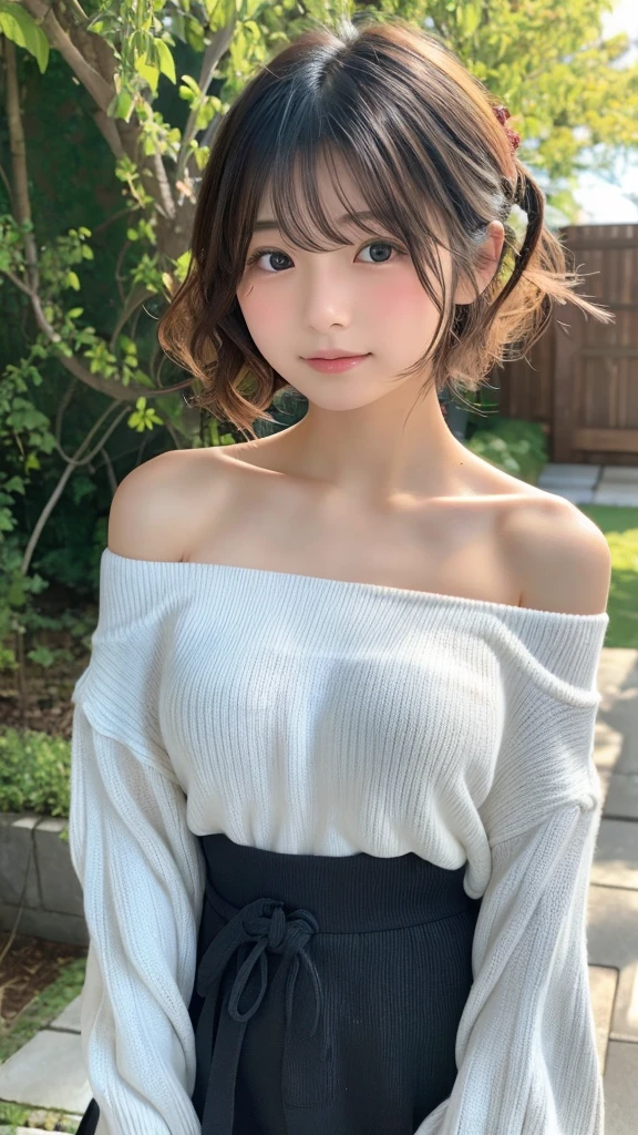 masterpiece、Best Quality、Illustration、 Ultra-detailed、finely detail、 hight resolution、8K Wallpaper、Perfect dynamic composition、29 year old cute girl、detailed beautiful faces、detailed cute eyes、Textured skin、crying little、Wavy short hair、tiny chest、Bold sexy poses、Winter casual wear、