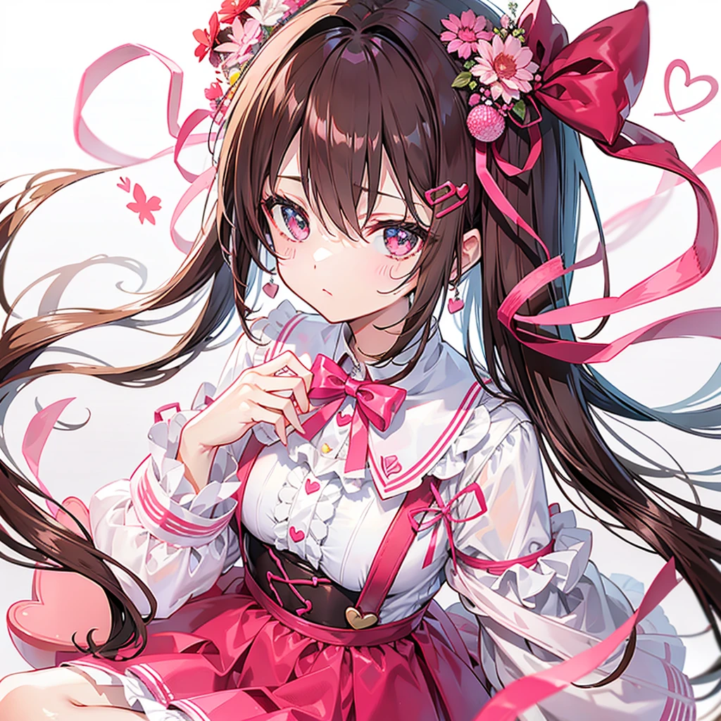 1 girl, masterpiece, highest quality, 8k, detailed skin texture, High-quality fabric, Beautiful and elaborate face, Intricate details, Very detailed, cardcaptor_cherry blossoms, White panties
