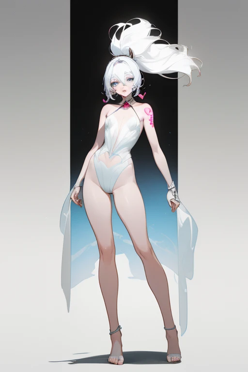 ((best quality)), ((masterpiece)), (detailed), 1girl elvish, jk, full body,wet,white skin,golden eyes, silver hair,shy,8k,k hd,Need,masterpiece