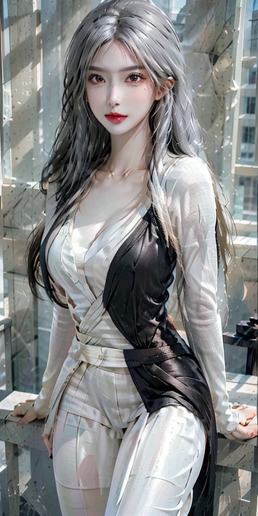 photorealistic, high resolution, soft light,1women, solo, ???? up, shining skin, (detailed face), tattoo, White plush coat, fur coat，(Bright Lolita costume)，(short  skirt)，（Heavy snow：1.5，snow cover