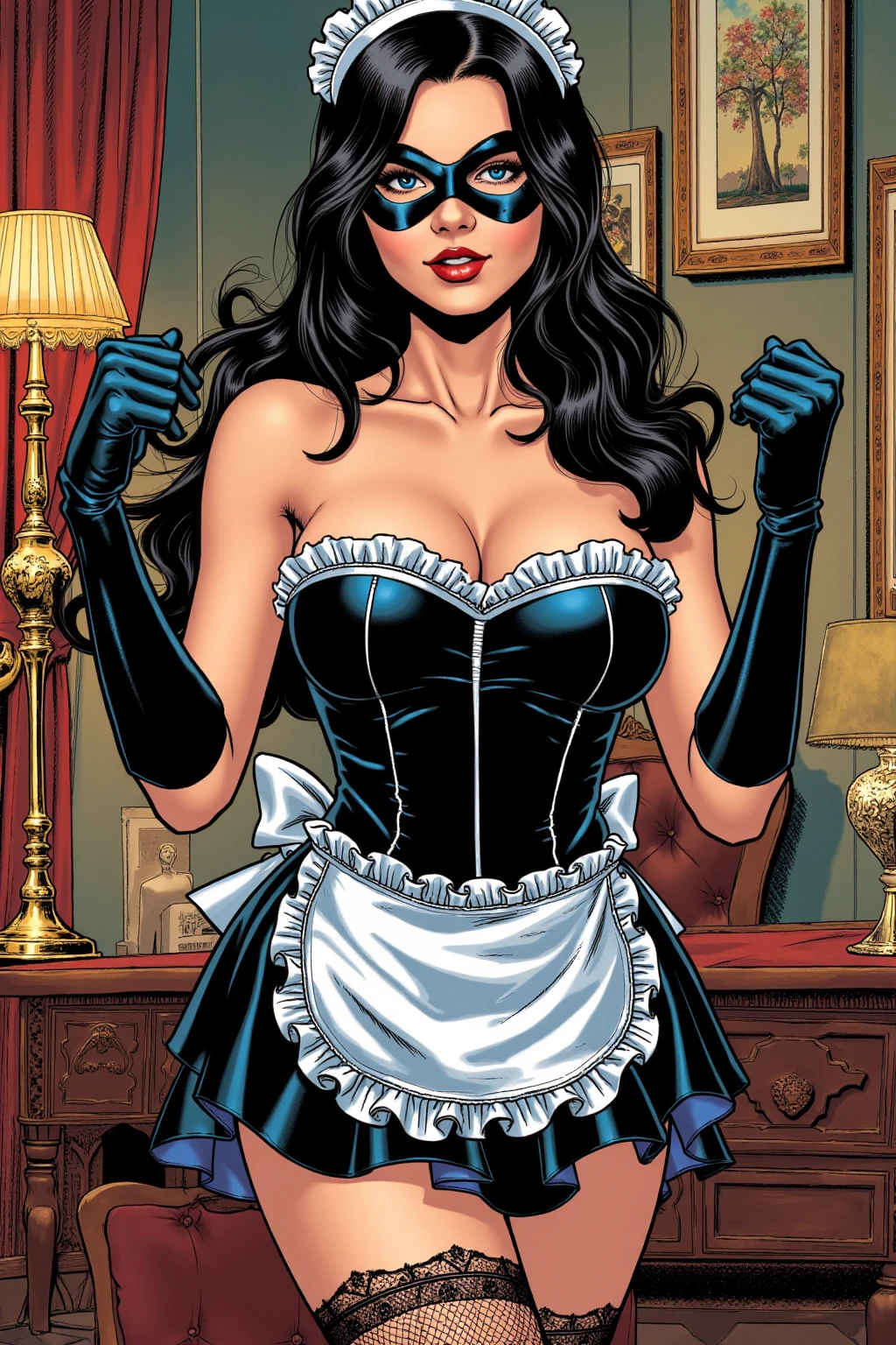 Beautiful character pose in dynamic love pose two women together Snow White on the left and together with Cinderella on the right they are girlfriends with a symmetrical body with a corset and beautiful breasts, corpo bem definido, delicado e sensual, estilo de desenho animado, digital illustration white background detailed art sensual eyes perfect hands with 5 fingers