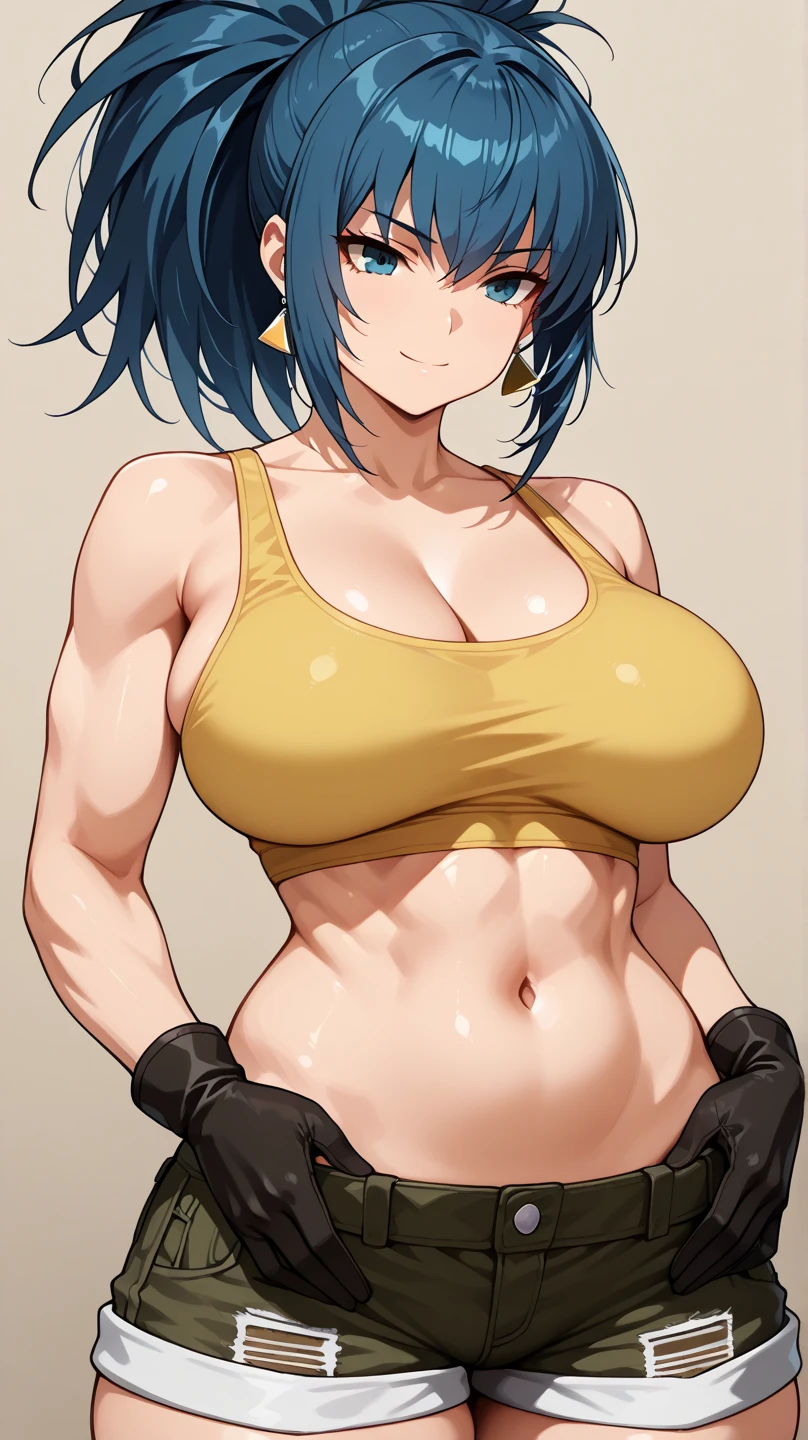 アニメ,Perfect Anatomy,Suguha Kirigaya,1female,crossed eyes,(rolling eyes),open mouth,(tongue out),(crying),underboob,(highleg),((micro skirt)),short hair,large breasts,(slim body)