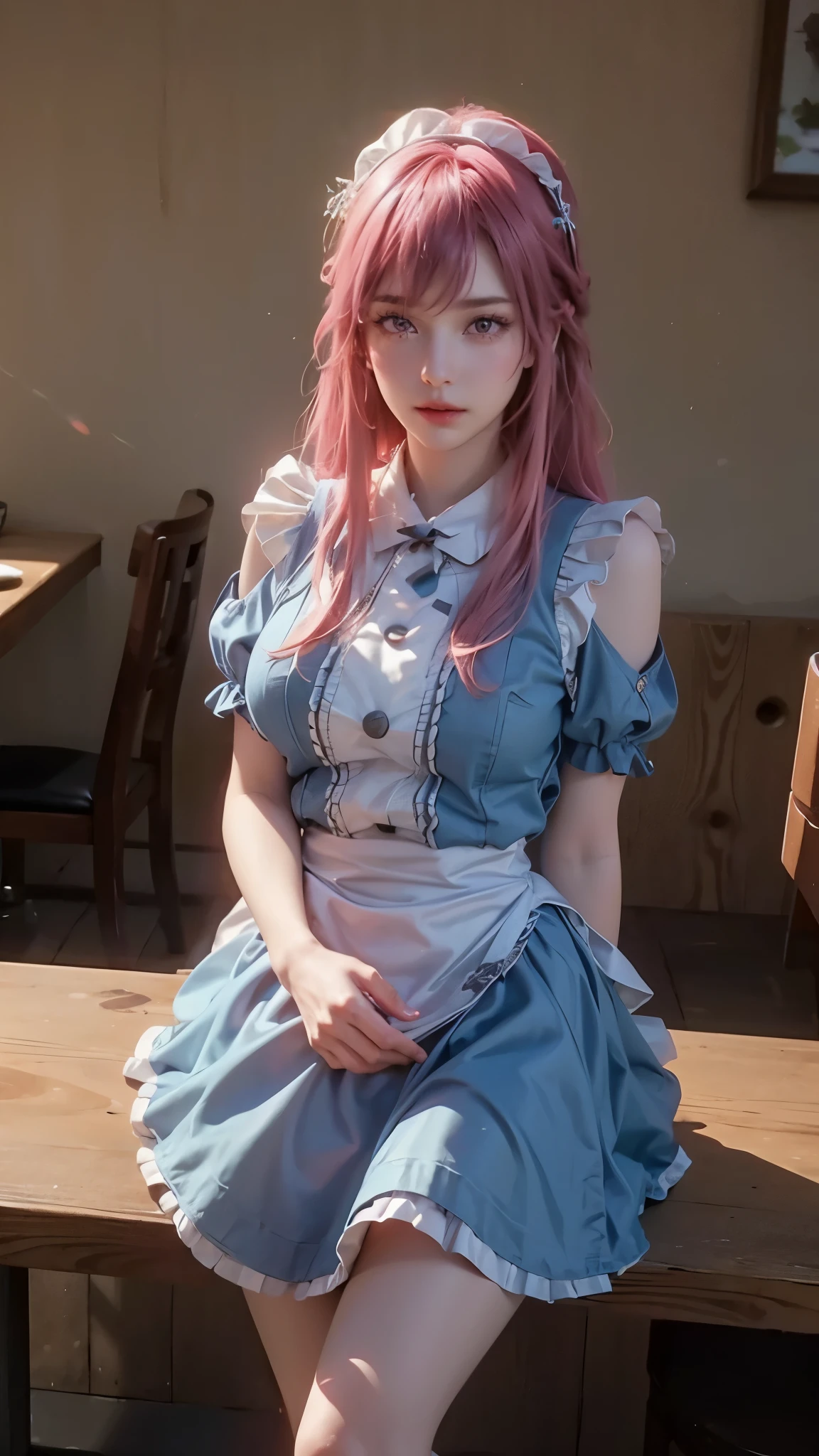 Remake maid hair band, maid hairband, White maid hairband