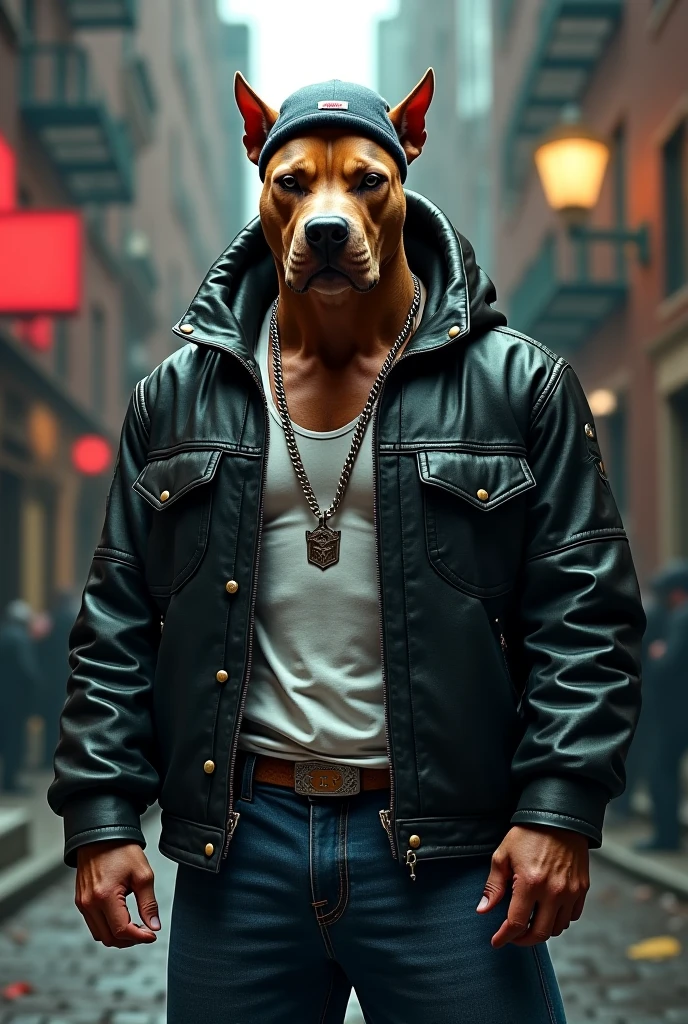 pitbull ganster
