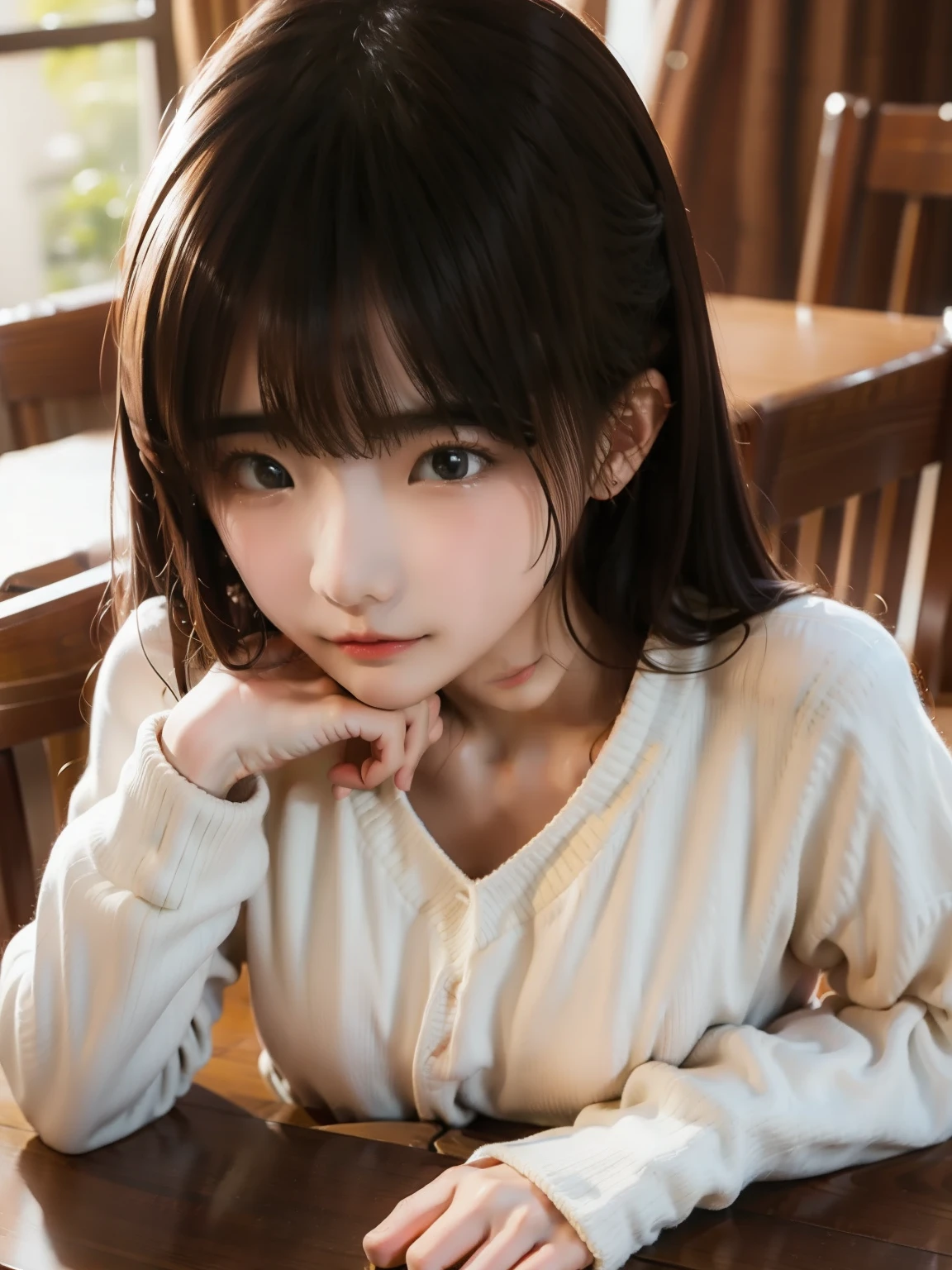 ( Masterpiece,  top quality:1.2),  1 girl, Alone