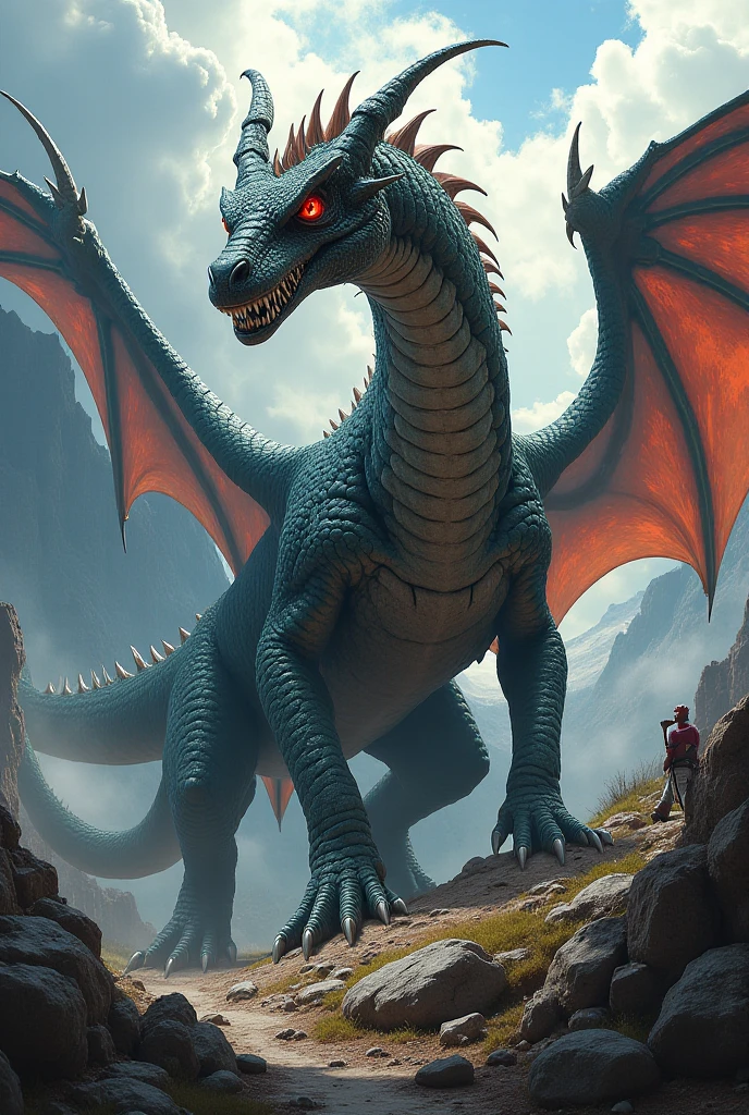 ((Best Quality)), ((Masterpiece)), (detailed), dragon