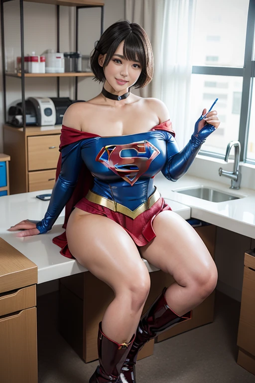 Woman body set big breasts, Supergirl costume dress ((nude:1.2)) crouching sitting legs spread sweat wet hairy pussy peeing water from pussy. Close up.panty shot ((no panty)) super hot japanese pornstar model having sex
