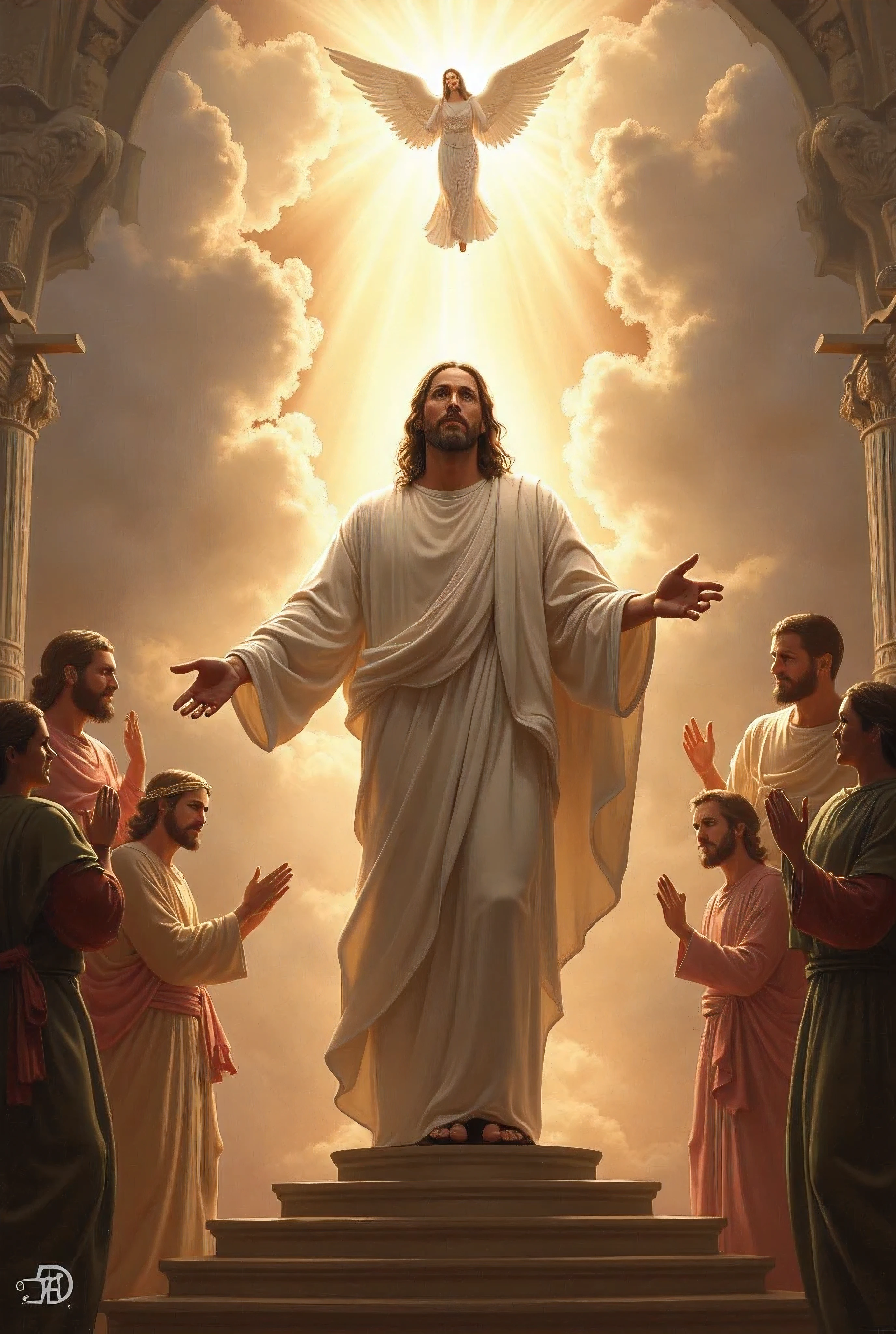 Create for me an illustration of the Lord Jesus Christ