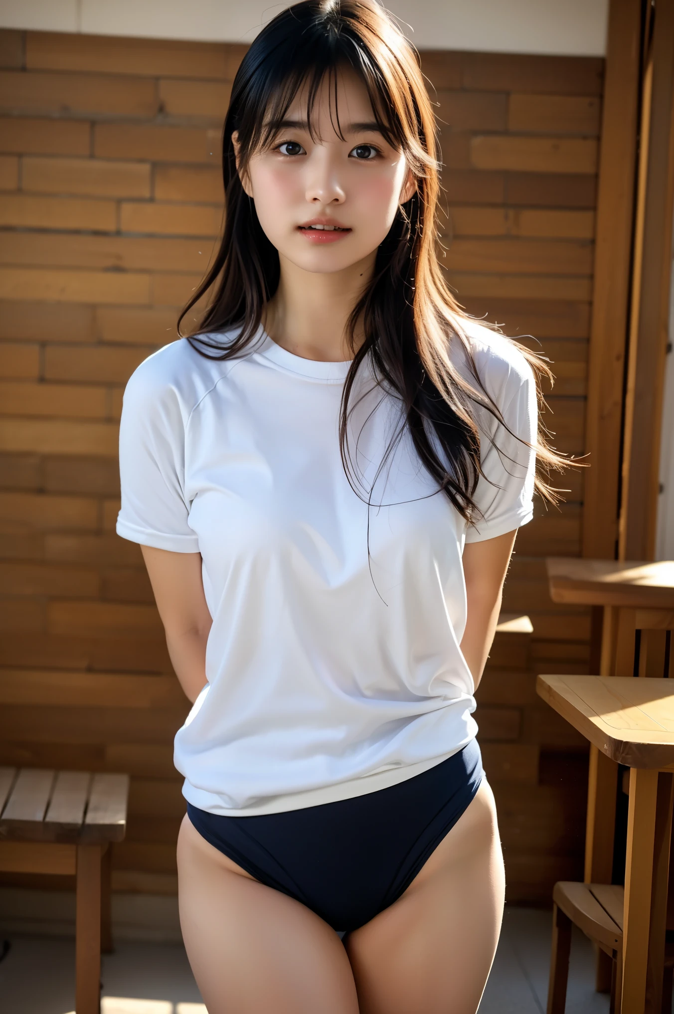 (jp_buruma), Skin color, Big Breasts,   wet hair, Laughter, (8k,  RAW Photo,  top quality,  Masterpiece: 1.2),  Masterpiece, 超  Details,  ultra high resolution, (  real and photorealistic pictures: 1.37),  high resolution RAW color photo,  very delicate and beautiful , 非常に  Detailsな,  8k wallpaper, wondrous,   Details,  Extremely Fine Particles , 非常に  Detailsな皮膚, 非常に  Detailsな指, 非常に  Detailsな鼻, 非常に  Detailsな口,  perfect anatomy,  upper body, 's body is soaked, swimming, Pure Emotions、 Transparency 、 Tiny Swimsuit、 Nogizaka Idol、 Korean Idols、 Gravure Idol Style Poses、、Age 25、expensive、Cafe、 restaurant 、 Italy、 Americans、 Australia