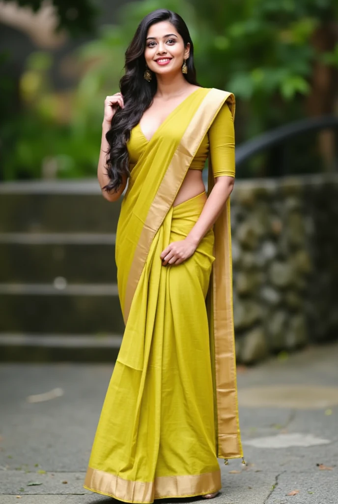 wear green designer printed Saree and blouse, a bindi on the center of the forehead, green saree and green blouse, full body covered in clothes, Indian temples in background, flower basket, very well dressed, going to temple for prayers, golden heavy jewellery, very beautiful 25 year old indian girl, full body photo, holding Puja plate with Puja items for lord Shiva, lord Shiva temple in background, jewelry, gem, necklace, necklace set, tika, vermilion, nathiya, ear rings, mangalsutra, golden haar, gold bracelet, anklets, thick lips, holding flower basket for Puja in hand, skindentation, parted lips, full body photo from front, beautiful face, beautiful body, (detailed eyes), ulzzang-6500-v1.1, thick eyelashes, long eyelashes, random hair style, broad light, backlighting, bloom, light sparkles, chromatic aberration, sharp focus, Nikon Z 85mm, unparalleled masterpiece, ultra-realistic 8k photos, best quality masterpiece, best quality, (photorealistic:1.2), (realistic:1.5), (hyperrealistic:1.2),(photorealistic face:1.2)