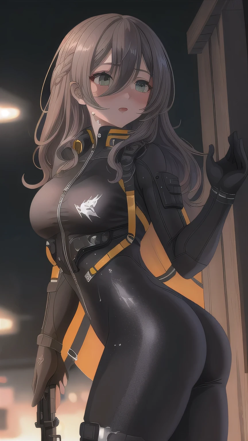 Undercover, agent {stealth}, fuck bodysuit} fuck me {perfect Masterpiece, High Definition, sweat, beautiful hair, High Quality, high Details, 8k