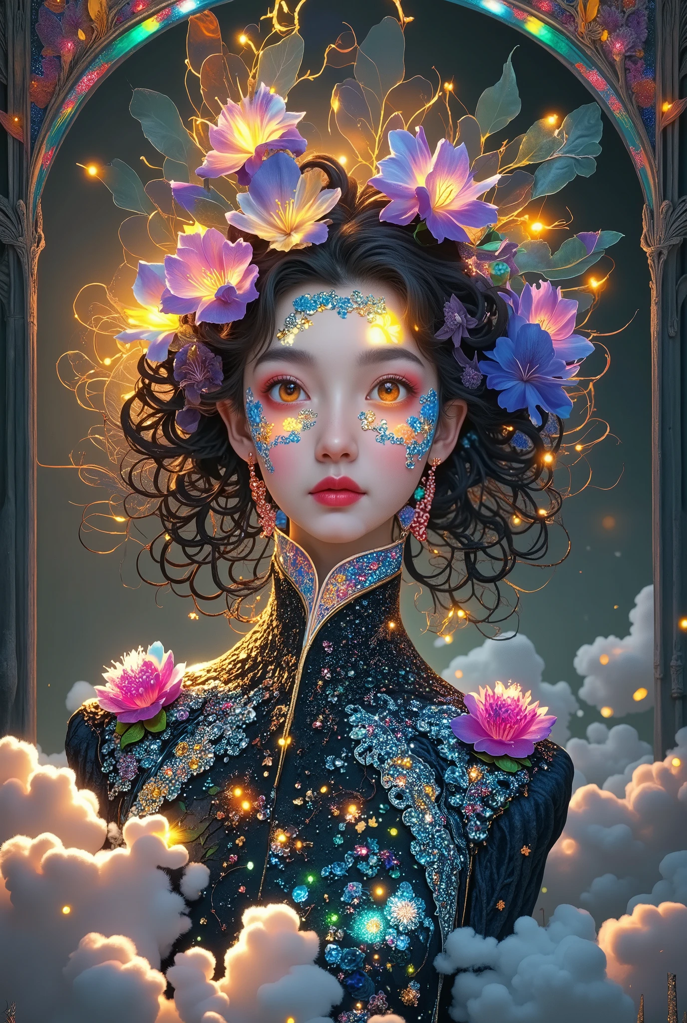 In a charming little town called Harmonyville , There was a magical garden , like no other . This garden was known as "Family Garden ." This was a place , where the most extraordinary flowers grew , each representing a unique family dynamic.