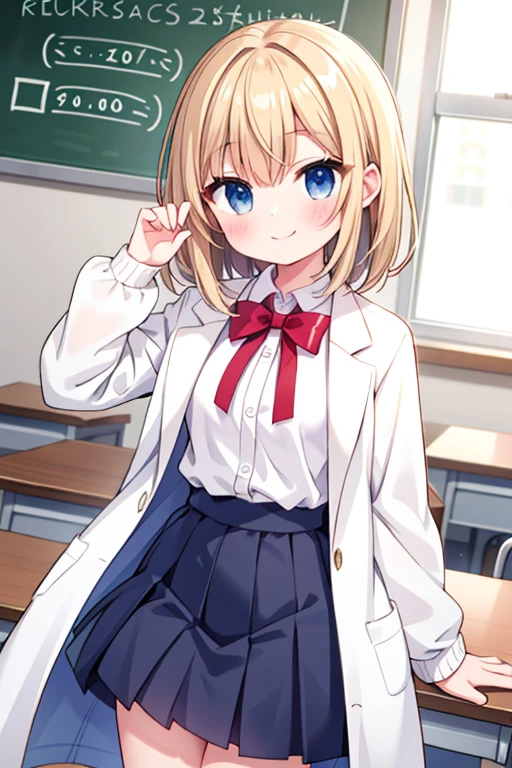 ((Highest quality)), ((masterpiece)), (Familiar), Perfect Face,Japanese,,girl,cute,(Primary school students:110%),Private elementary school,uniform,Short sleeve blouse,Checked mini skirt,school bag,In the classroom,(Top-down angle or (upskirt:40%)),(skirt lift:50%) & (Checkered skirt or (Shaved pussy:95%)),(世界で一番cutegirl:1.1),(Sometimes the young nipples are pumping:60%),(((Inserting a transparent dildo into the vagina:120%)))