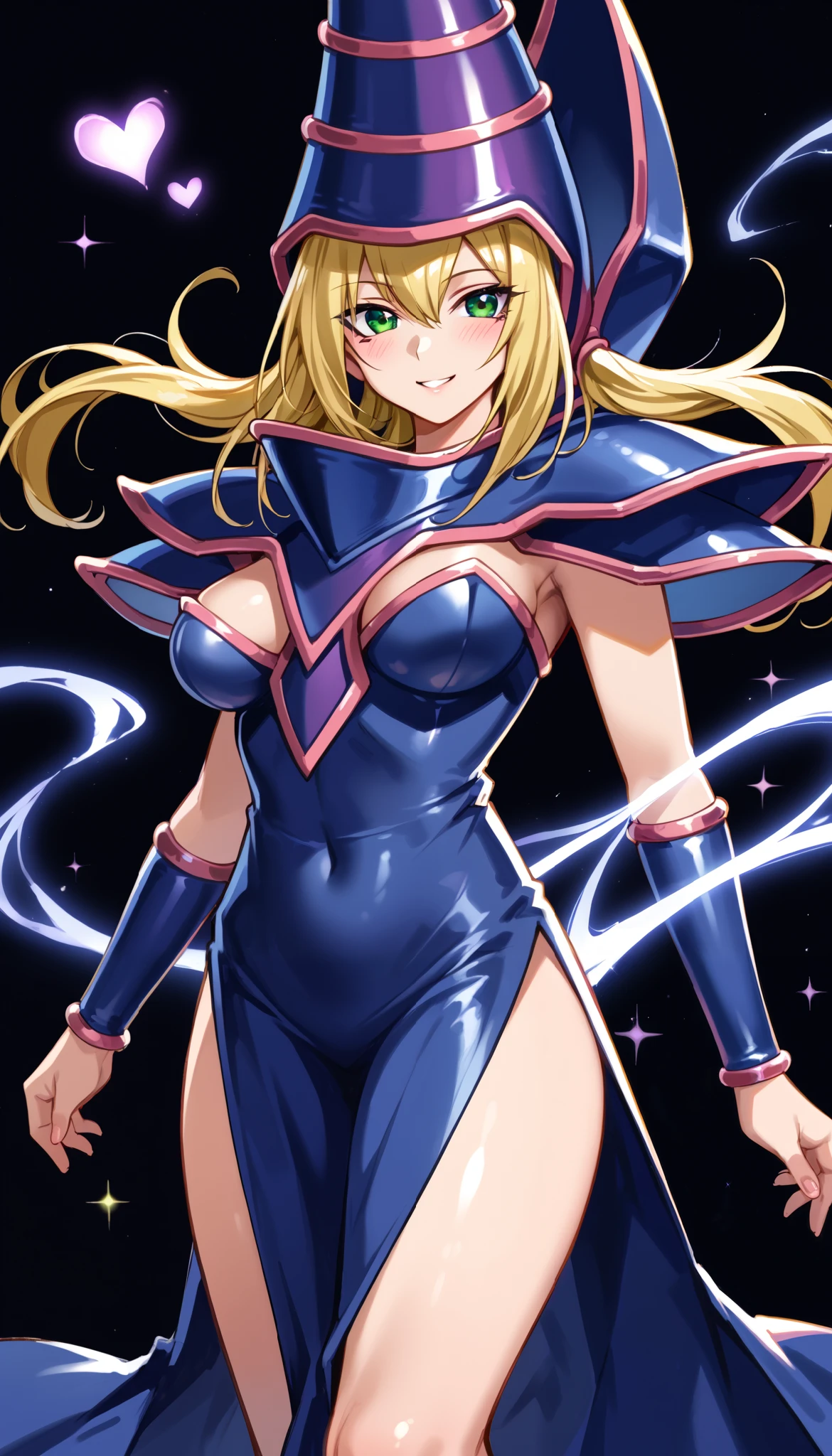Dark Magician Girl, Yu-Gi-Oh!, (reimagined in a cyberpunk universe), (cyberpunk style), (cyberpunk), (cyberpunk outfit), (cyberpunk hair), augmentation, cybernetics, glowing neon lights, cinematic scene, hero view, action pose, masterpiece, best quality, high quality, absurdres, vivid <lora:dark_magician_girl_xl_v4:1>, (Anime Scene, Toonshading, Satoshi Kon, Ken Sugimori, Hiromu Arakawa:1.2), (Anime Style, Manga Style:1.3), Low detail, sketch, concept art, line art, webtoon, manhua, hand drawn, defined lines, simple shades, minimalistic, High contrast, Linear compositions, Scalable artwork, Digital art, High Contrast Shadows, glow effects, humorous illustration, big depth of field, Masterpiece, colors, concept art, trending on artstation, Vivid colors, dramatic