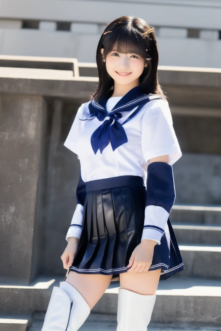 One Girl,Miniskirt sailor suit,Japanese anime drawings