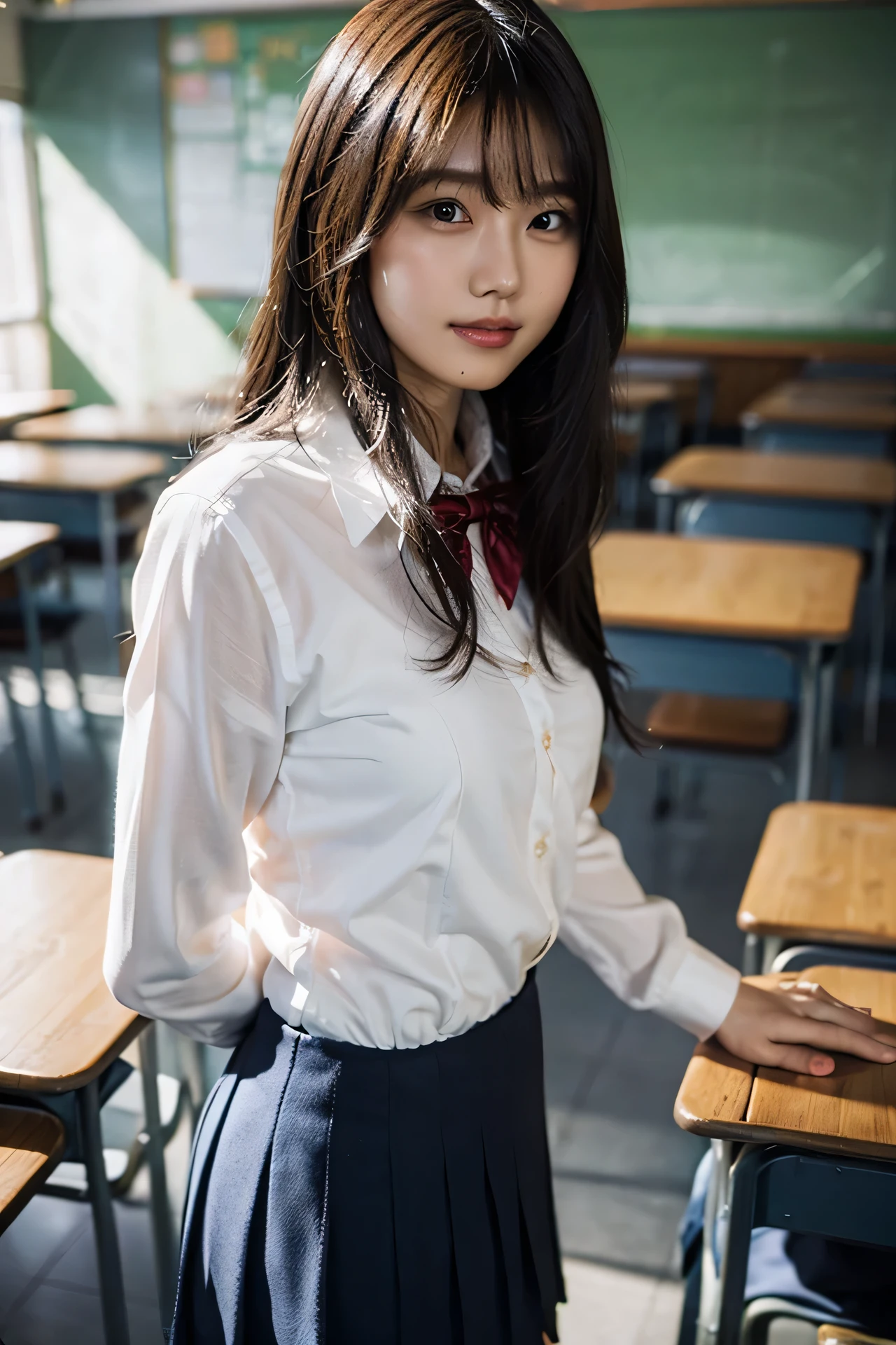 (1 girl), (sexy look:1.5), (flat chest:1.3), (very detailed目, very detailed顔), (超realistic, High resolution), (highest quality:1.4), (hyper quality), real skin texture, RAW photo, (realistic, Photoreal:1.37), very detailed, professional photography, (school uniform, pleated skirt:1.3), (look at me), (School, classroom), ((Face to face with me:1.4)), (from below:1.3), realistic private parts, lace panties, Japanese high school girl、超highest quality、masterpiece、超High resolution、written boundary depth、(Photoreal:1.4)、(award winning photos、信じられないほどのmasterpiece:1.3) 、RAW photography、golden ratio、Highly detailed CG Unity 8k wallpaper、detailed and complex、original、High resolution、RAW photo、(perfect body shape)、detailed and complex、Digital single-lens reflex camera、soft writing、(background person blur:1.1)、Sigma 85mmF/1.4、50mm Lenac lighting、nffsw、hyper real、color grade, Rear view,from below:1.3), (((Holding the hem of her skirt, she opens her legs and shows off her real pussy.:1.4))), (vagina)、spread legs、Lying down、On your back、penis、cum in pussy、(focus on girl)