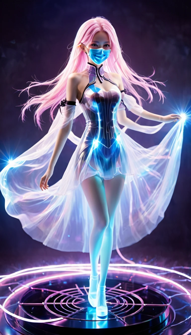 close-up of anime woman with bright beautiful detailed eyes, wet-on-wet, shiny, shimmery, glittery, Ross Tran, high quality, 8K Ultra HD, beautiful woman, A digital illustration of anime style, digital anime paintings of her, soft anime tones, Feels like Japanese anime, colorful, A painting with dripping and scattered paint, Painting like Agnes Cecile, blurry, pale touch, smudged outline, like a fairy tale, beautiful face, Her hair is gently swaying in the breeze, Summer clouds spreading far away, Her hair is gently swaying in the breeze, and the sun is shining down on her, casting a warm glow on her skin, pale brown dress, large eyes, a little smile, luminism, three dimensional effect, Alphonse Beeple, luminism, 3d render, octane render, Isometric,