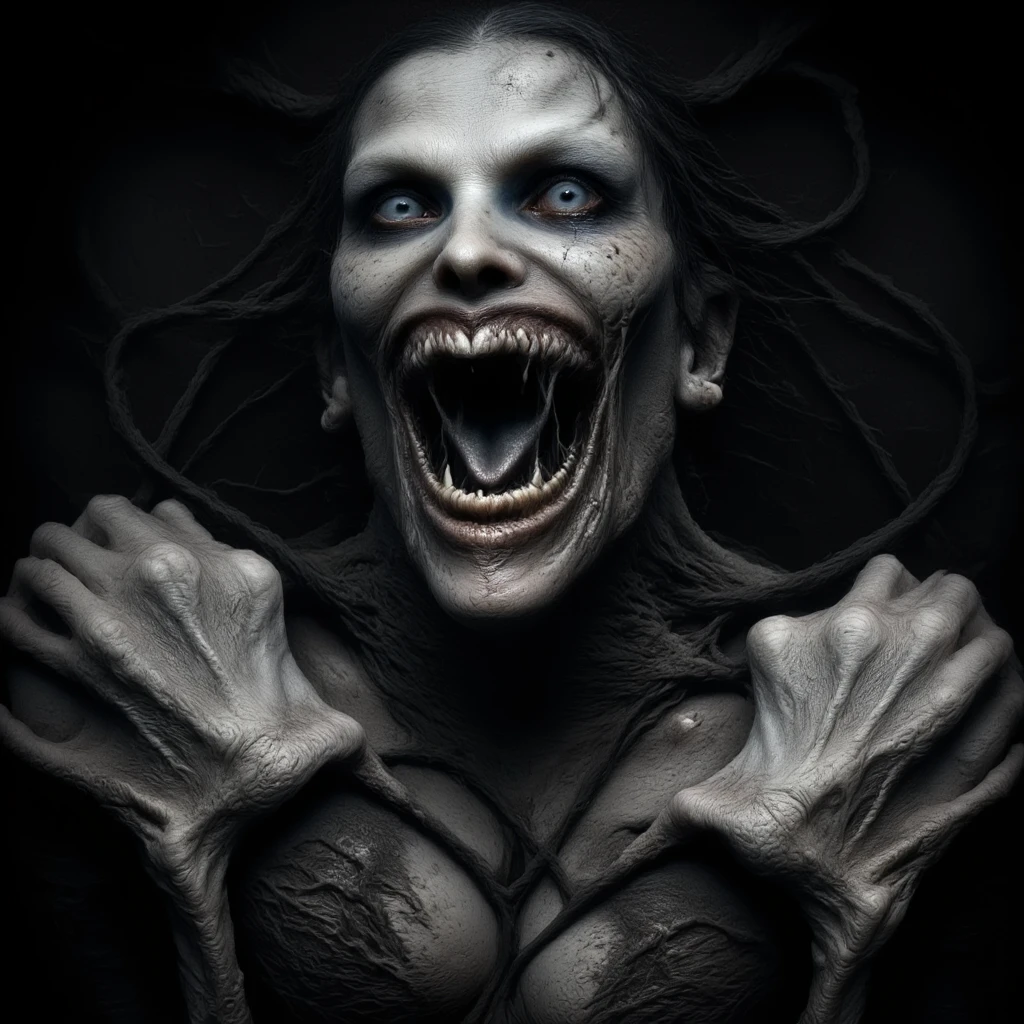 a thin, attractive girl with almost no clothes, her soul being bought by a crazed-looking satan in hell, detailed facial features, dramatic lighting, dark moody colors, cinematic composition, (best quality,4k,8k,highres,masterpiece:1.2),ultra-detailed,(realistic,photorealistic,photo-realistic:1.37),dark fantasy,horror,dramatic,dark moody colors,dramatic lighting,cinematic composition,chiaroscuro,dark shadows