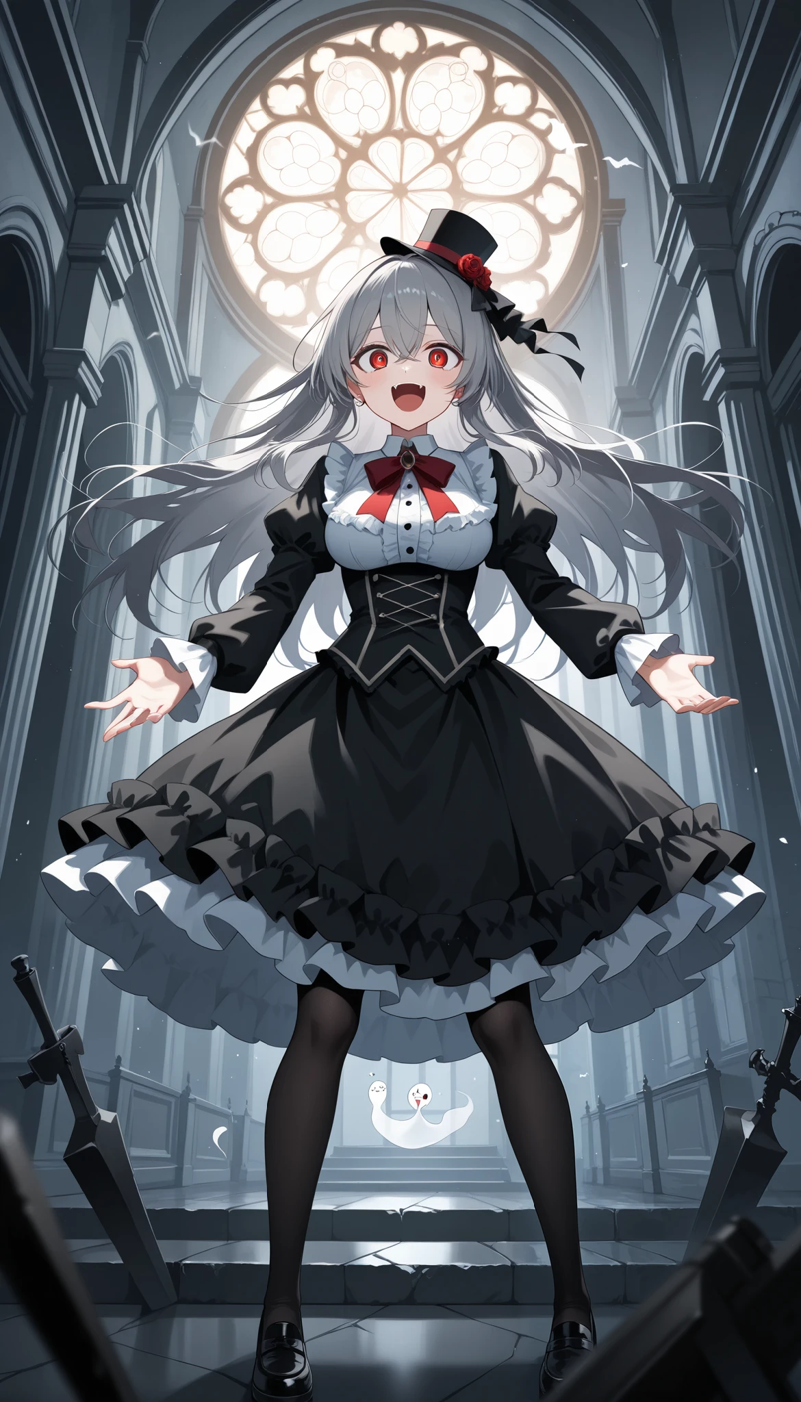 Haunted Mansion, The owner of this decayed antique house is a ghost, Ghost Blur without substance , scream, Roar, A cute ghost will provide you with fear , create an extraordinary and absolute fear , A room in an antique building with no sense of life, Please create silence and fear