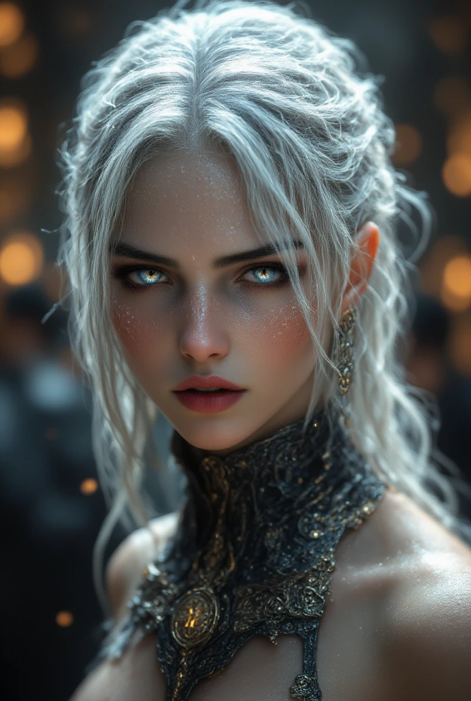 The character is slim , An angular face with sophisticated - SeaArt AI
