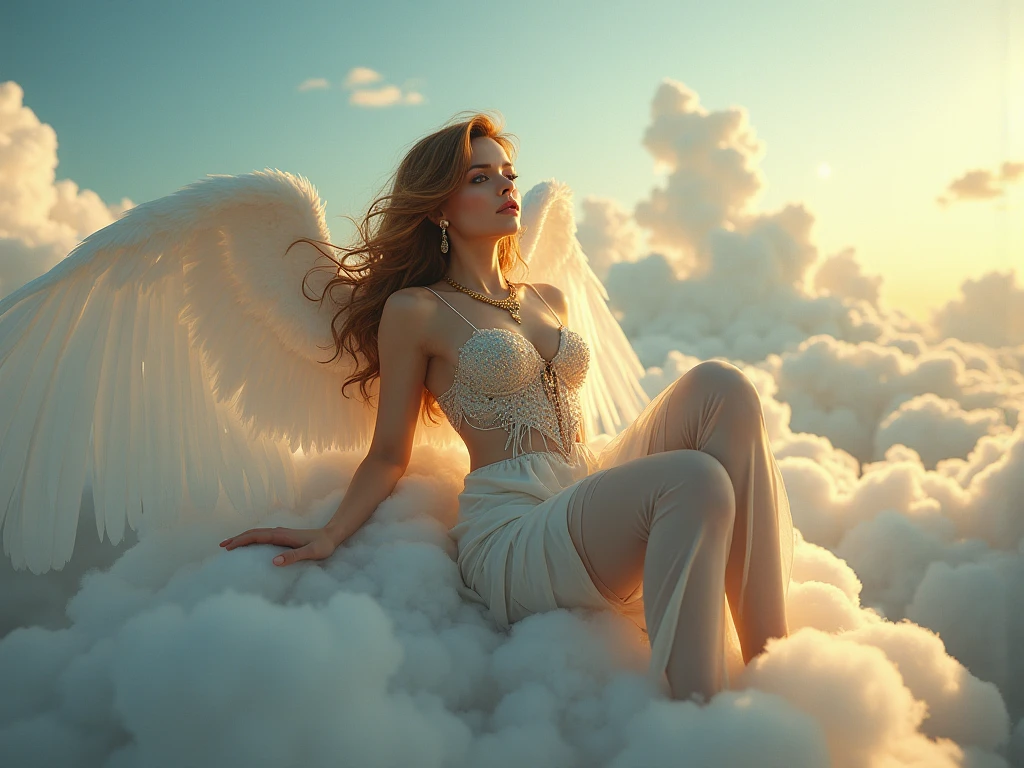 fly away, lying down, big tits