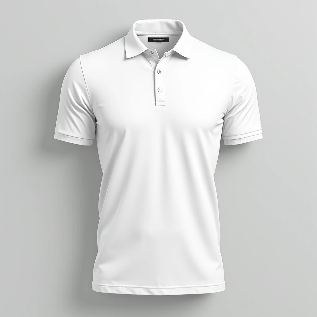 front and back polo t-shirt template just t-shirt with no person 