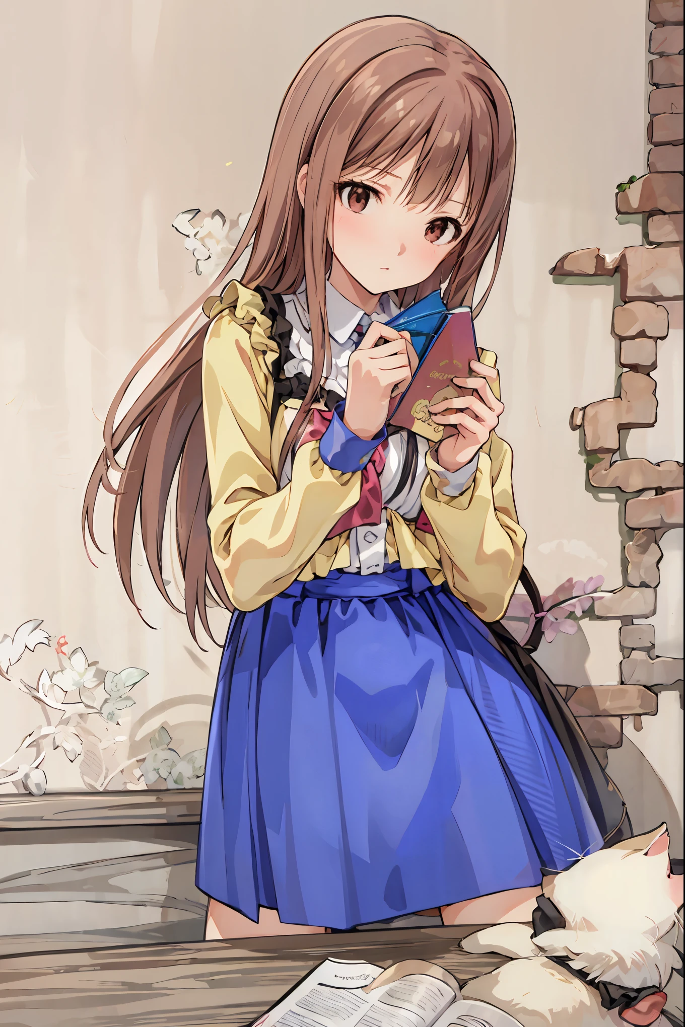 (( top quality、 Hi-Res、 highly detailed CG Unity 8K wallpaper))、 adult female ,  sexy witch cosplay , Long blonde wavy hair、  Off Shoulder Knit, Black pencil miniskirt , 、Medium milk, ,  Embarrassed Laugh , Expose your shoulders、( forward posture to highlight breasts )、Sexy purple and red bra、((Blue and red lace panties))、Gorgeous magic wand and book、  night 、 sexy pose with skirt on top、  highlight your butt in a dark room at a luxury hotel 、(( with a shy expression))、 amazing quality of a bedroom on all fours ，Fingers in the crotch， masturbation from