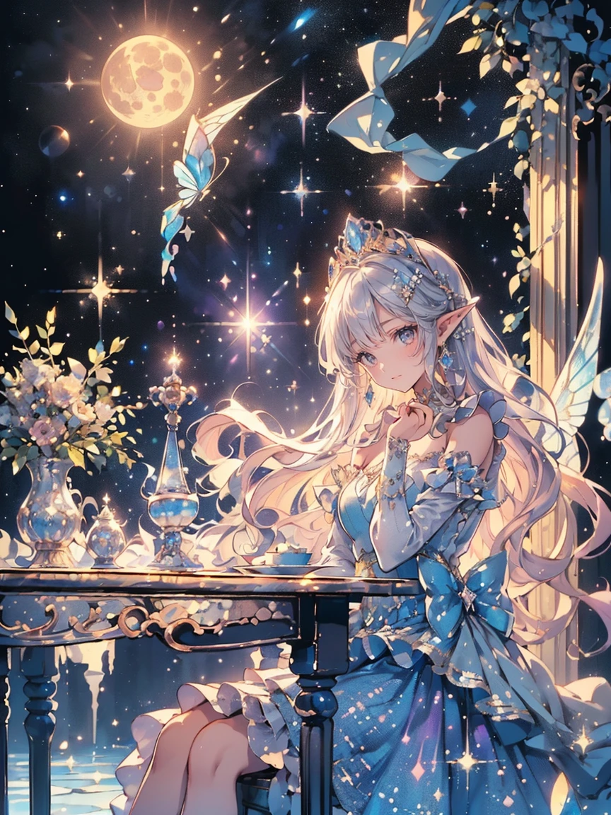 Saint Seiya pandora Heinstein Castle Milky Way Galaxy Royal Road 12 Seiza Snow Scene terrace tea time