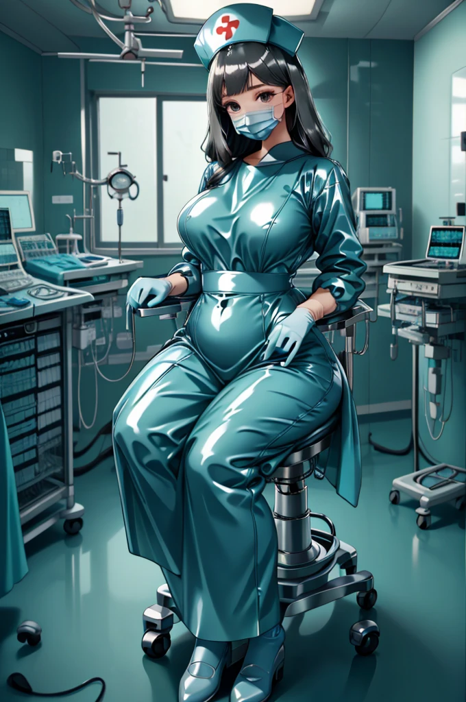 nurse uniform,hospital, latex nurse suit,nurses,busty,elbow gloves,labcoat,black hair woman,red eyes , gigantic ,medical instruments,asian nurse,two nurses,speculum,examination room,oversize ,big ass ,strap on, lay on table ,legs spreaded,giving birth,gyno chair , dentist,Milf,latex,black uniform,oversize breasts