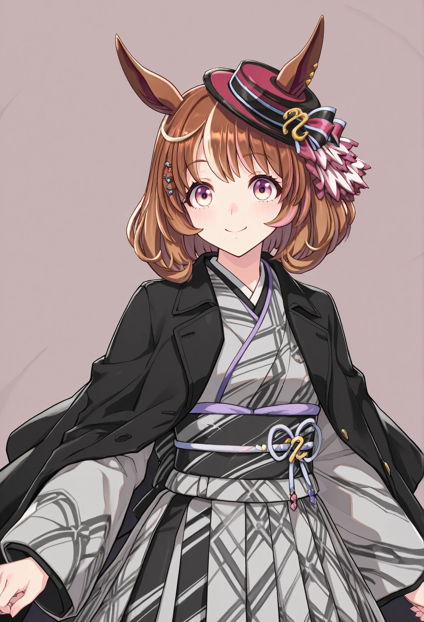 {{{Racecourse:1.6}}} ,(  Hi-Res),(  Hi-Res), (     Unity 8k Wallpaper),(  detailed image  ), {{{ Type Moon:1.7}}},, {{{North Flight }}}\( Uma Musume\)},{smile },{ }\(Uma Musume\),\( Uma Musume\),   Official Costume,( Uma Musume\),{{{  medium hair }}} 魅惑的なsmile   }  \( Uma Musume\),
,{{{{オフショルダーの  kimono}}},{{{狂ったsmile:1.6}}},,{{ collared cloak}},{{{  kimono:1.8}}},{{{Naginata }}},{Onigashima}