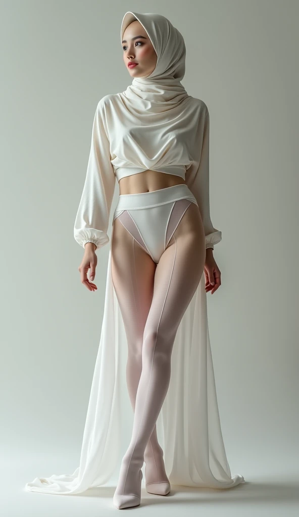 (best quality, 8k, 32k, masterpiece, ultra high definition:1.2), fashion model,18 years old,Sexy的眼睛, Sexy的嘴唇,Sexy的腿,Sexy的臀,Perfect skin,拥有White skin的皮肤,((Chinese ballet dancer,Sexy:1.4)), ((Chinese ballet dancer脸,Sexy:1.4)),1 girl, double eyelids, champion,1.77 meters, (Sexy的腿,White skin,focus,full of details,Amazing attractions), Navel exposed,(beautiful pink shoes), ((Pink Navy Transparent Lace Bra:1.3)),((Pink navy see-through tight thong:1.3)),((Black Navy Transparent Tulle Hip Cover Long Dress,view:1.3)),take off shoulders ,bare neck,凸起Sexy, (Standing frontally), legs spread,((body facing camera)),((eyes looking at camera)),huge stage, Peach blossoms in bloom,Chinese underwear series, NSFW, Full body frontal photo, see through,black background,Bottom light,bottom front view