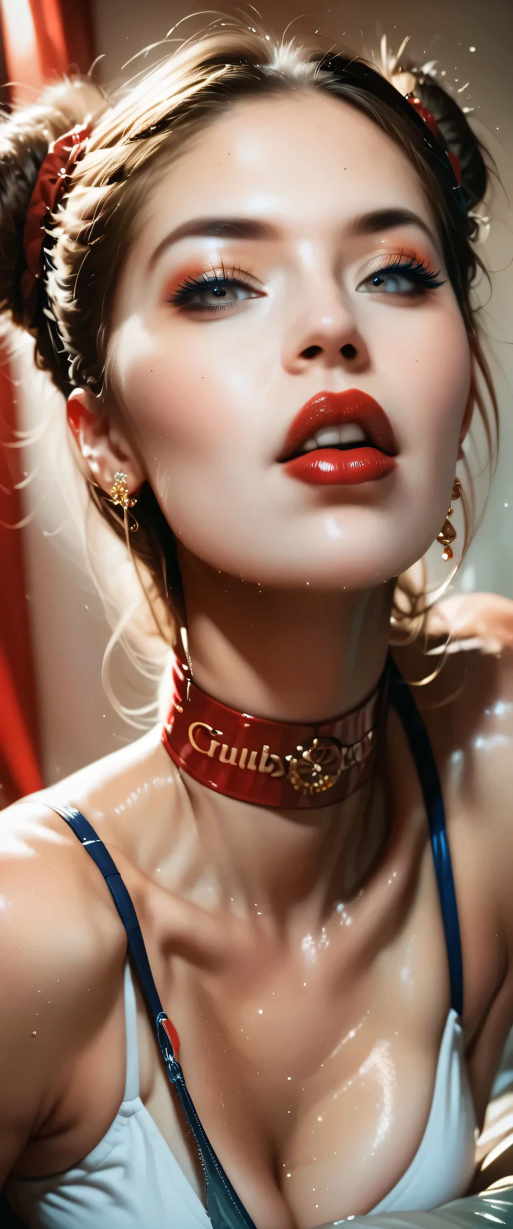 sfw:2,She is forcibly fucked hard.red lips