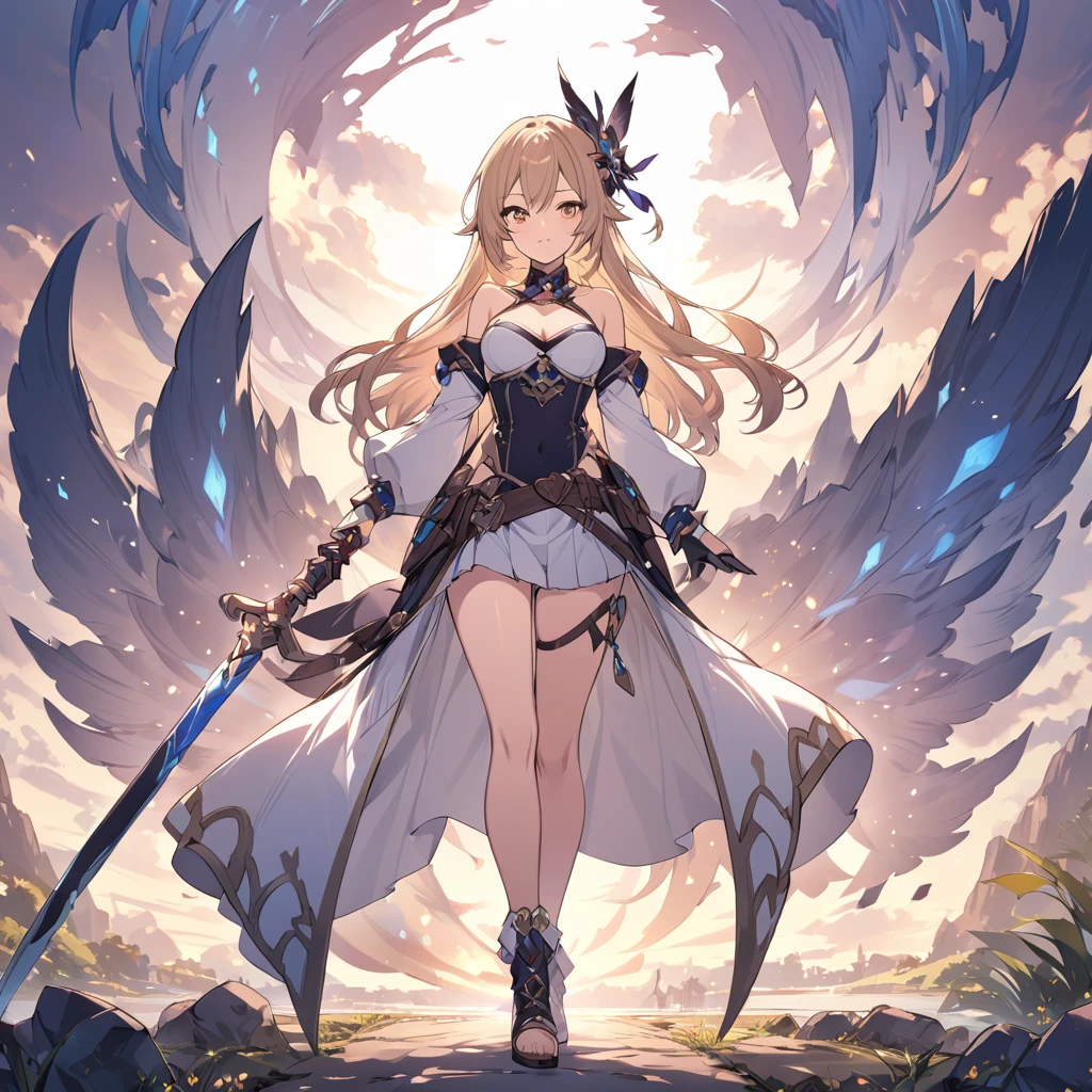 masterpiece, best quality, good quality, Fantasy aesthetics, Highly detailed, shadowverse style, female
