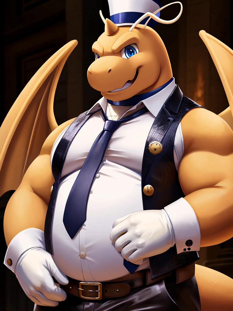 Liminal Space, Dream Core, Nostalgia Core, Anemoia, Kenopsia, Art Deco architecture, Baroque Architecture, Bara Furry, Anthropomorphic Rooster, Big Pecs, Broad Shoulders, Dad Bod, thickly muscled thighs, wearing suit, big bulge, mayor, Soft colors, vivid colors, pastel colors, soft shading