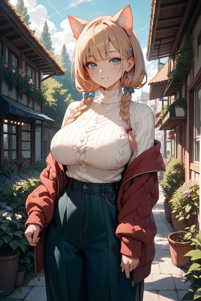 <lora:cammy whiteV1:0.1>
<lora:add_detail:1> <lora:LowRA:0.2>
(best quality),
big head, face smile,
(short hairs,pretty cammy white wearing a winter outfit in a village:1.25),
(huge breasts:1.15),
portrait
colorful, vivid colors